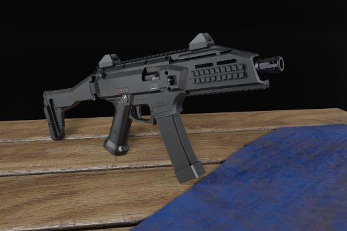 CZ Scorpion EVO 3 A1 [Replace | Animated]