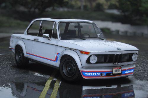 1973 BMW 2002 TURBO [Add-On | Extras]