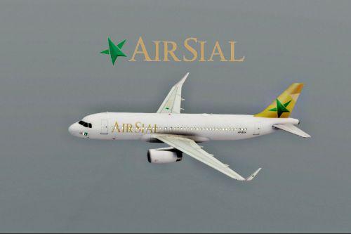 Air Sial livery  (Pakistan airline) a320_200 IAE engine