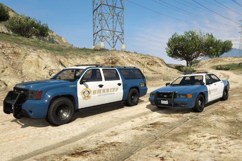 Blue & White Sheriff Stainer and Granger Liveries Replace