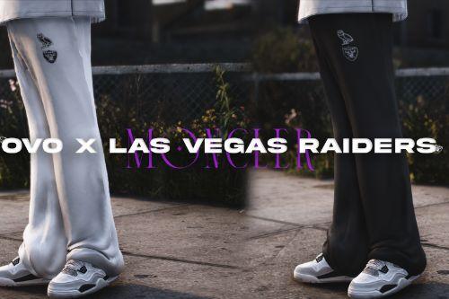 OVO X Raiders NFL Sweatpants For MPmale