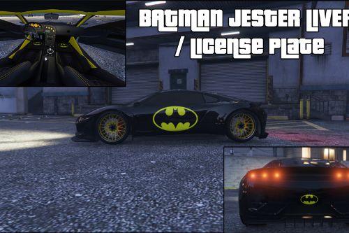 Batman Jester Livery / License Plate