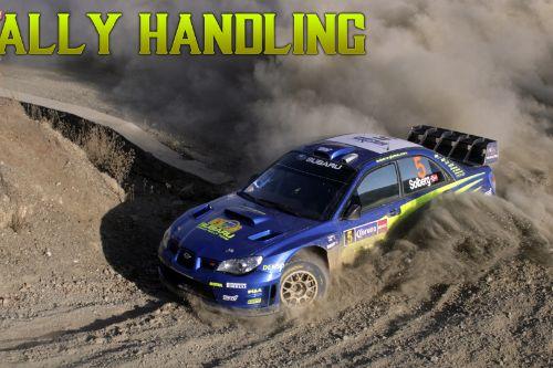 Subaru Rally Car Handling