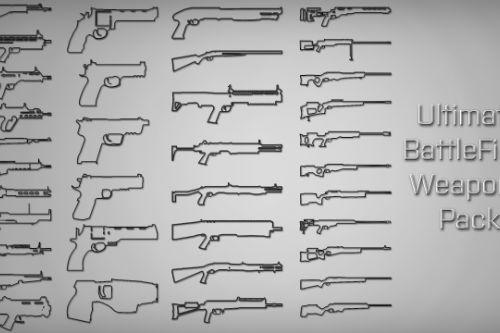 Ultimate Battlefield Weapons Pack