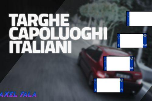 PACK Targhe Capoluoghi Italiani