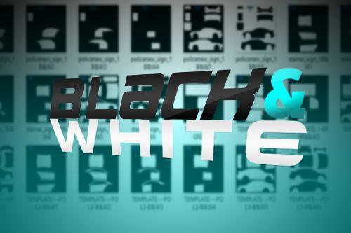Black & White Template Pack