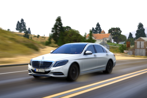 Handling for 2014 Mercedes-Benz S500 L / S550 4MATIC (W222) by XPERIA