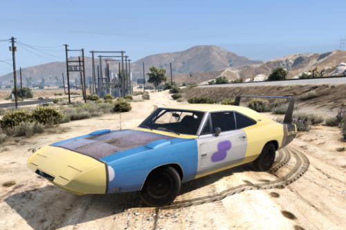 Joe Dirt Livery for Ohi's Dodge Charger 1969 