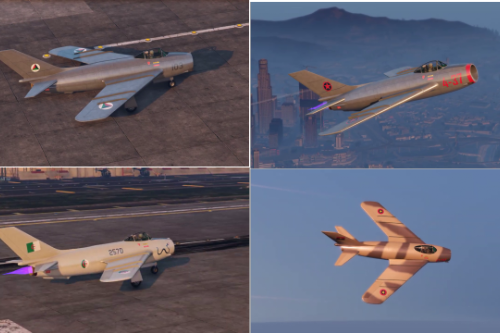 MiG17 Liveries for the In Game Molotok