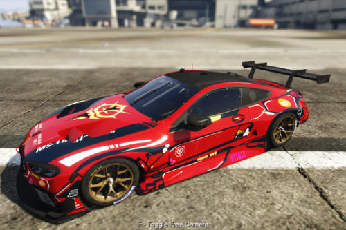 Mobile Suits/Gundam Red Comet BMW GTE Livery.