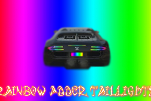 Adder Rainbow Taillights Mod