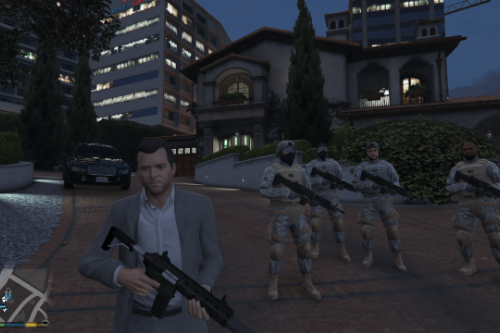 Personal Army (Active bodyguards squads and teams) [.NET]