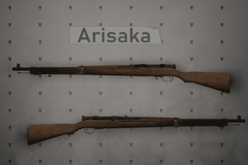 Arisaka rifle [Animated]