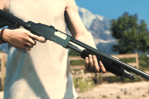 GTA VI Style Pump Shotgun [Replace | Animated | Tints | Lore-Friendly]